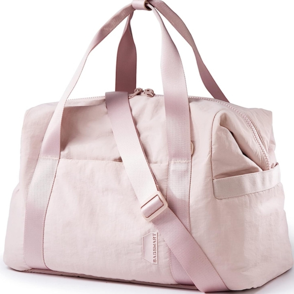 Bagsmart Weekend tote bag pink